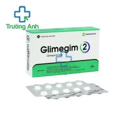 GLIMEGIM 2 - Thuốc điều trị bệnh tiểu đường hiệu quả của Agimexpharm